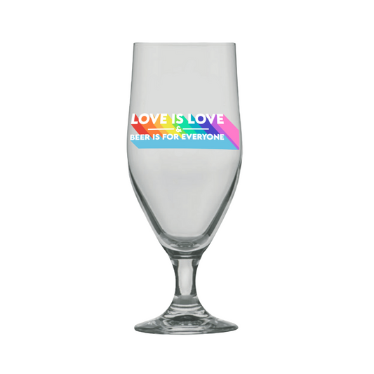 Love is Love and Beer is for Everyone 2021 Glassware