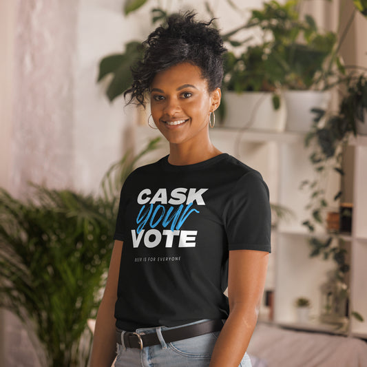 Cask Your Vote Short-Sleeve Unisex T-Shirt