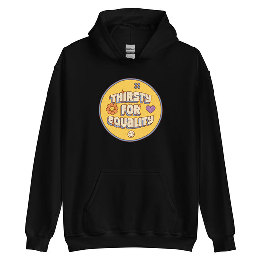 Retro Thirsty for Diversity Unisex Hoodie