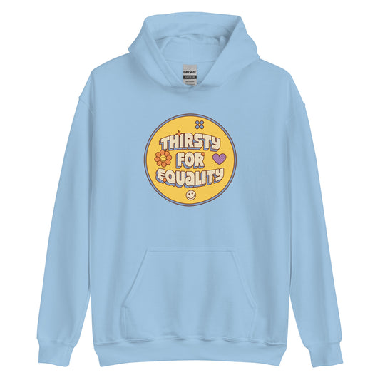 Retro Thirsty for Diversity Unisex Hoodie