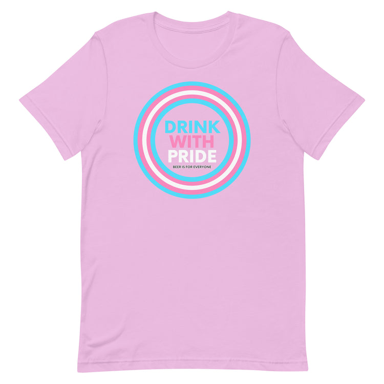 Drink with Trans Pride Unisex T-Shirt