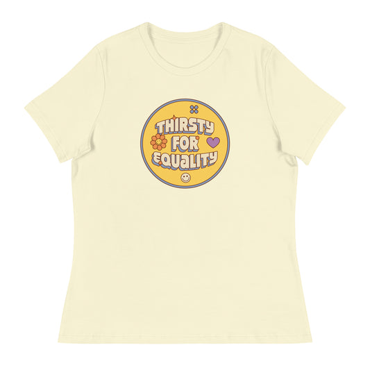 Retro Thirsty for Diversity Women's Relaxed T-Shirt