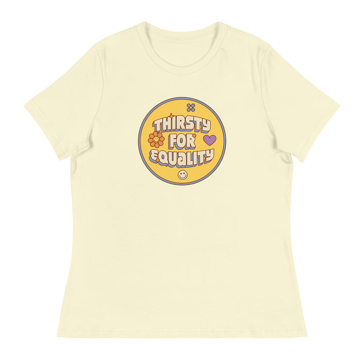 Retro Thirsty for Diversity Women's Relaxed T-Shirt