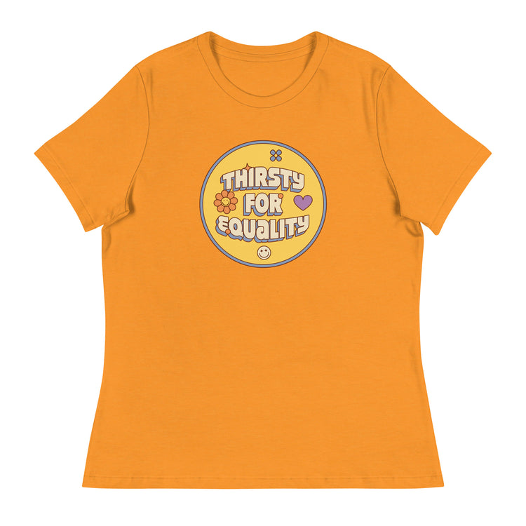 Retro Thirsty for Diversity Women's Relaxed T-Shirt