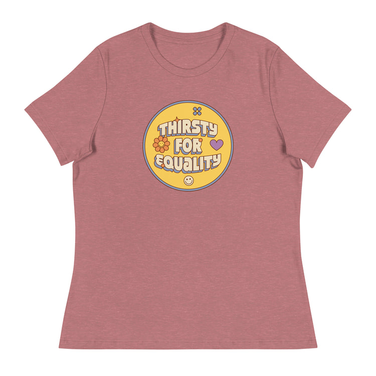 Retro Thirsty for Diversity Women's Relaxed T-Shirt