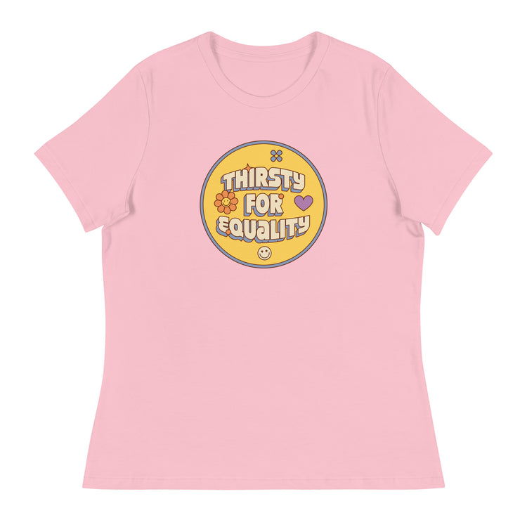 Retro Thirsty for Diversity Women's Relaxed T-Shirt