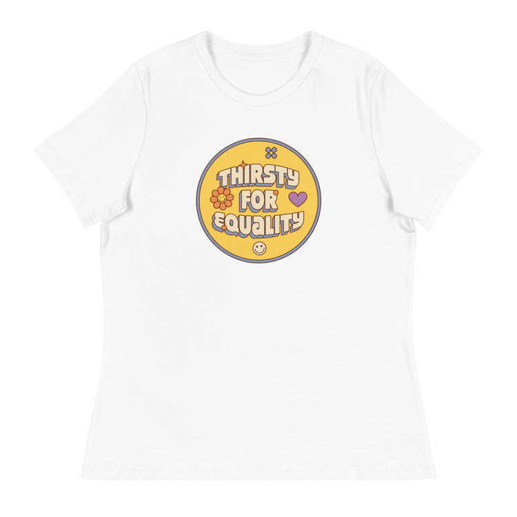 Retro Thirsty for Diversity Women's Relaxed T-Shirt